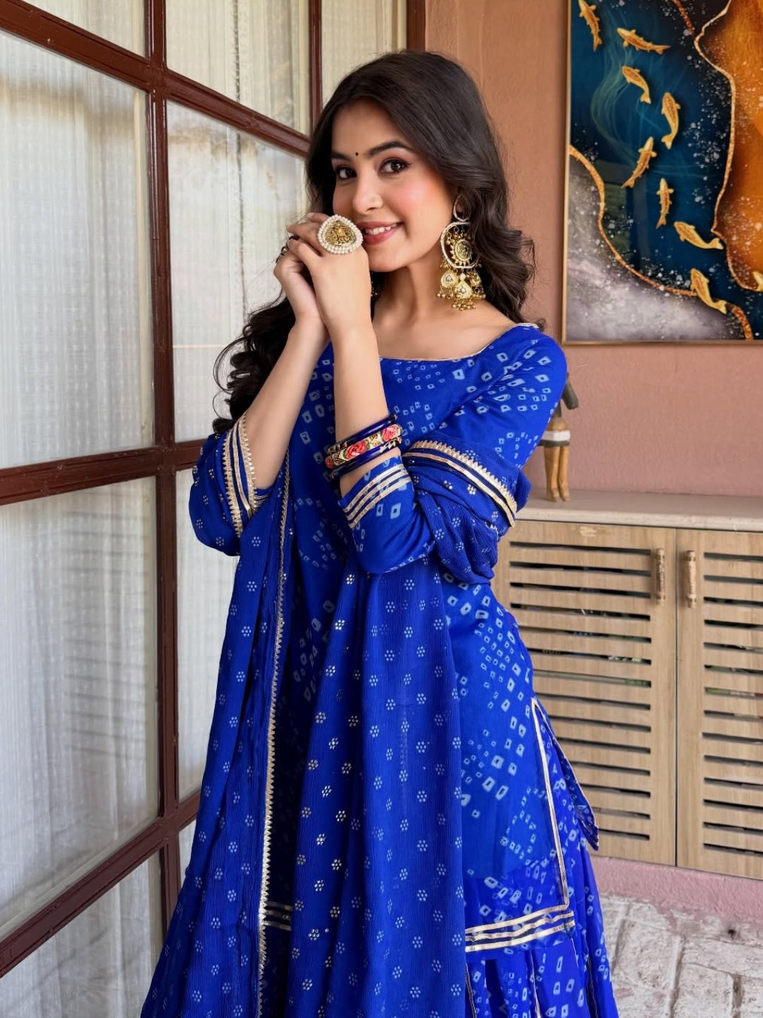 Blue Silk Embroidered Peplum Sharara Set With Dupatta For Women